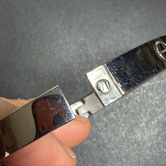 Set of Stainless Steel bracelets - gold and silver - Picture 7 of 16